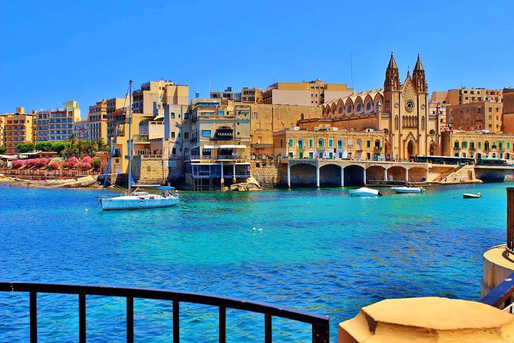 Marvellous Apartment In Tigne Point Sliema Eksteriør bilde